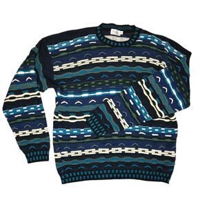 Protege Vintage Blue 3D Sweater